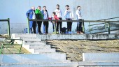 FUTURO. Deportistas, en las gradas del campo de fútbol Sebastián Barajas, en una fotografía de archivo.