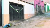 26 DE DICIEMBRE DE 2016. Cochera de la calle Cárcel de El Mármol, donde murieron los tres jornaleros. 