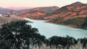 PROTECCIÓN. Pantano del Víboras, en Las Casillas, donde se almacena el agua del río del mismo nombre y que cruza la Sierra Sur de Jaén.