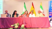 2017. Blas Morillas Hurtado, Dolores Albacete, Ana María López Lorente, Nani Rodríguez Maldonado y Luis Miguel Márquez Cayuela en las pasadas jornadas.
