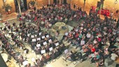 MÚSICA. La Agrupación Musical Ubetense (AMU) durante el concierto solidario ofrecido dentro de la programación de las Jornadas Sabineras.