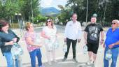 sin agua. Vecinos se abastecen con garrafas, durante el corte del abastecimiento de junio. 