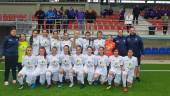 CONJUNTO. Jugadoras y cuadro técnico de la selección sub 15 femenina.