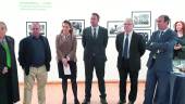 INAUGURACIÓN. Alfonso Sánchez, Leonardo Fontecha, Pilar Rodrigo, José Manuel Robledo, Manuel de Miguel y Francisco Javier Muñoz.