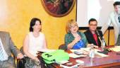 MESA REDONDA. Guillermo Sena, María Amparo López, Adela Tarifa, Francisco José Pérez Fernández y José Miguel Delgado Barrado. 