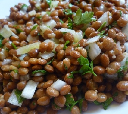 Ensalada de lentejas
