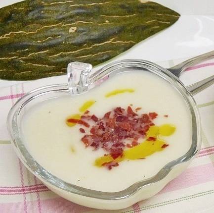 Sopa fría de melón