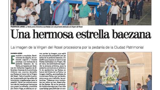 La Virgen del Rosel enamora
