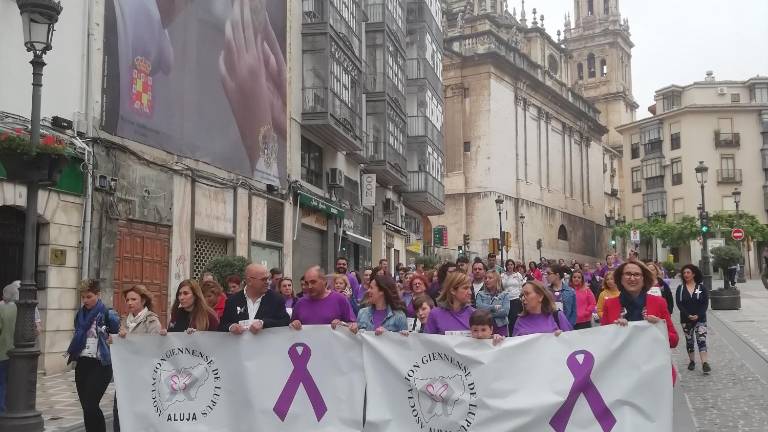 Caminata para hacer visible la lucha contra el Lupus en Jaén