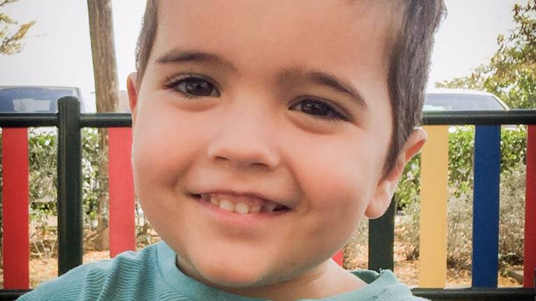 Ángel Urieta López, 3 años