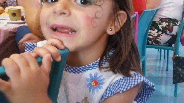 Andrea Zafra Flores, 4 años