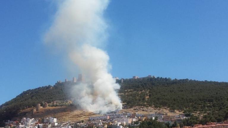 El Ayuntamiento cree que los conatos de incendio en el cerro de Santa Catalina fueron intencionados