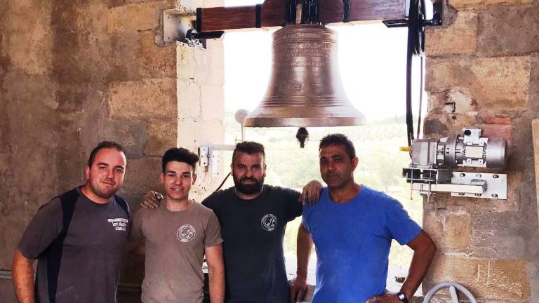 Trabajos de restauración en el santuario trinitario