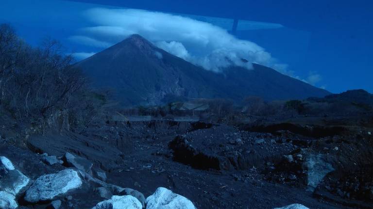 Y para la vuelta, el volcán de Fuego