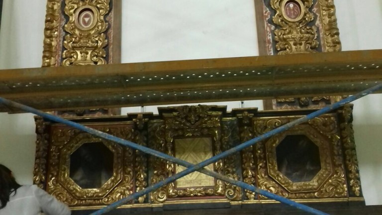 Restaurado un retablo que presidirá una capilla dedicada a San Juan de Ávila en Baeza