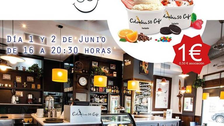 Helados solidarios en Colombia 50 Café para financiar el Jardín de los Sueños