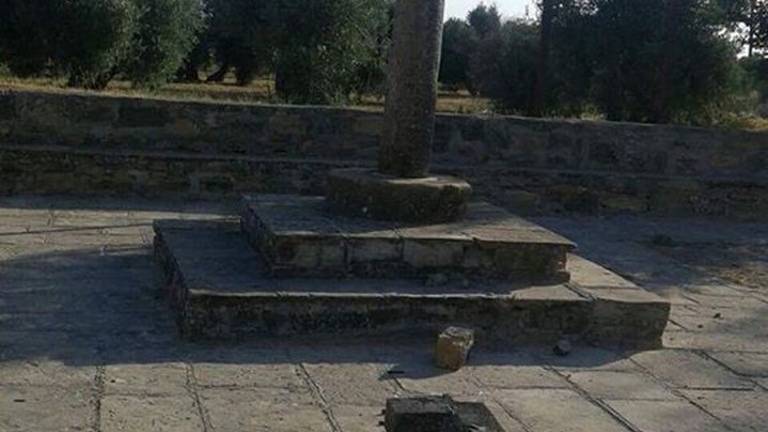 Nuevo acto vandálico contra el patrimonio de Baeza