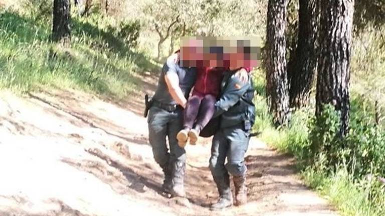 Rescatan a una mujer en la Romería de Andújar