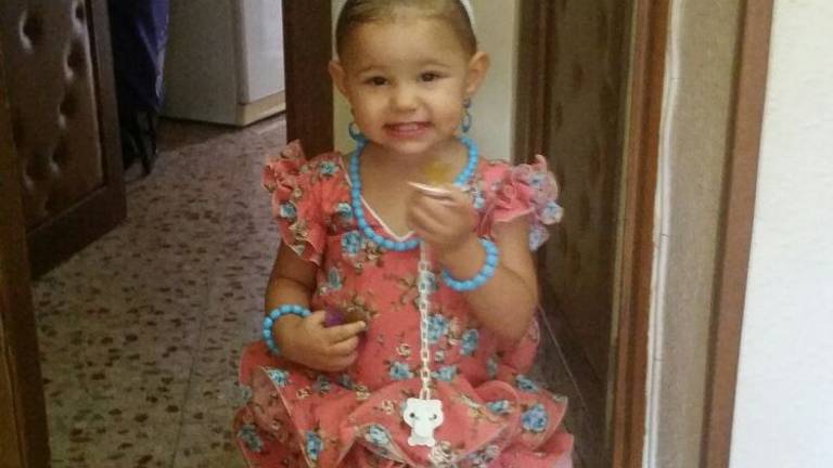 Noelia Teba Moreno, 2 años