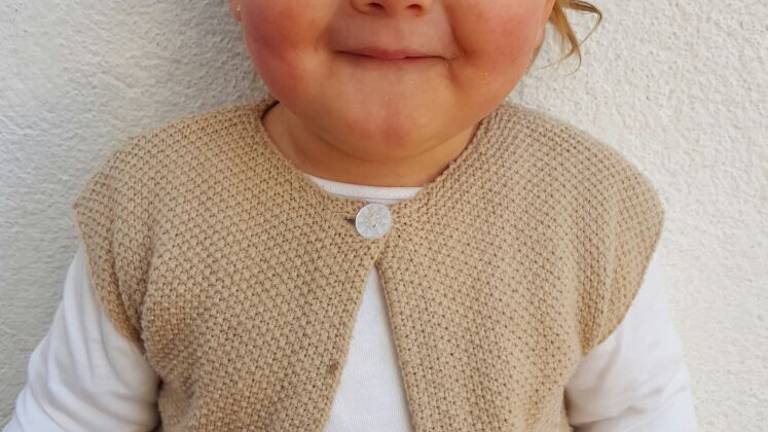 Sofía Sánchez Moreno, 2 años