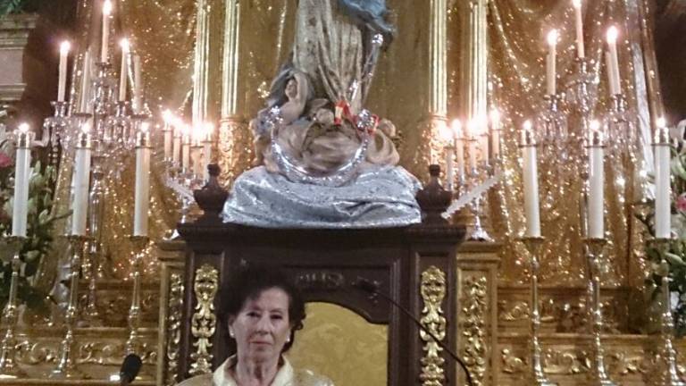 Fiesta para una imagen centenaria de la Inmaculada