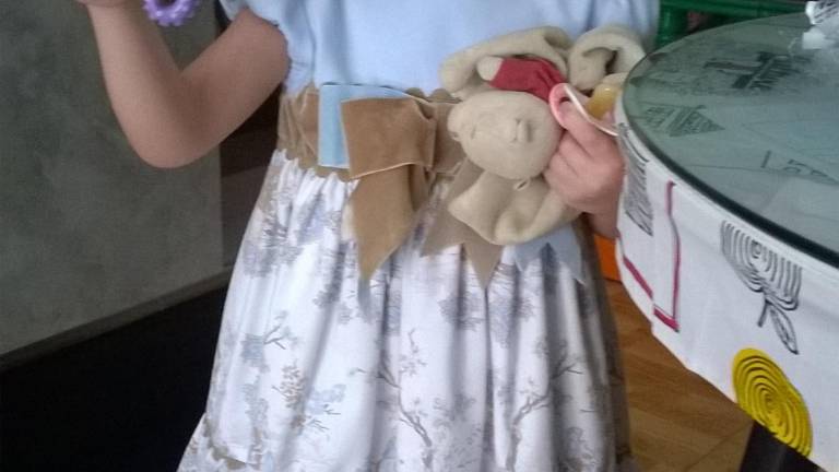 María Medina Martínez, 5 años