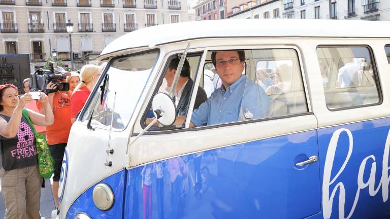 El portavoz del Grupo Popular, Martínez Almeida