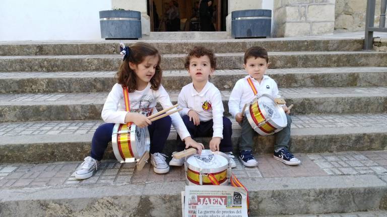 Rojo y blanco para rememorar una espléndida jornada de fiesta