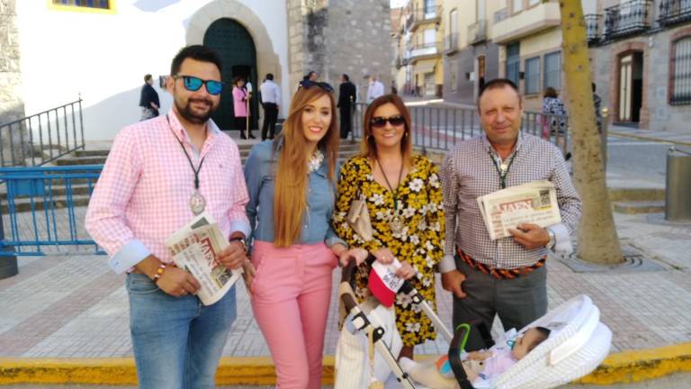 Rojo y blanco para rememorar una espléndida jornada de fiesta