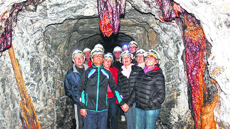Obras para el turismo de minería