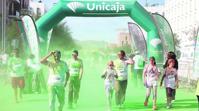 Deporte, mucho color y solidaridad