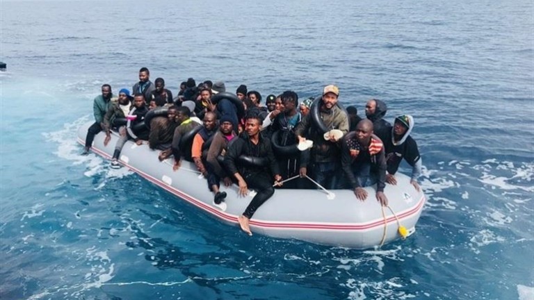 Inmigrantes rescatados