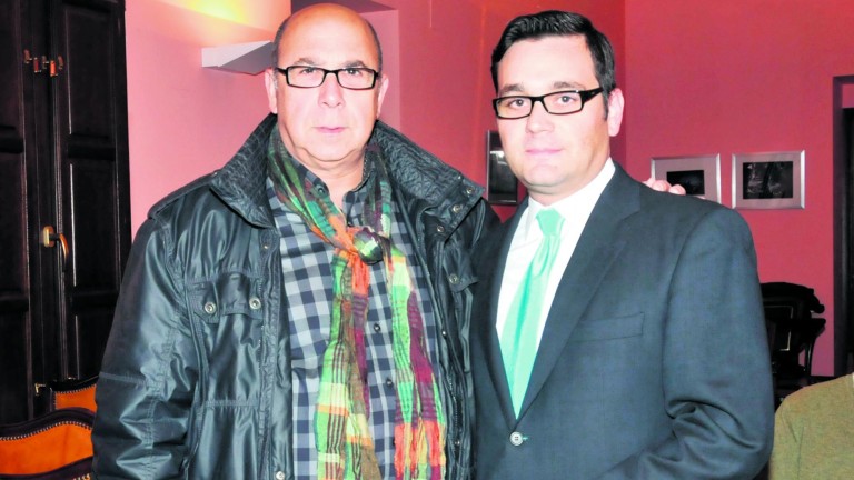 Julio Garrido y Francisco José Pérez, cronistas oficiales para Santa Elena