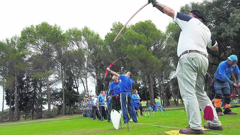 La Garza, a tope gracias a un torneo de tiro con arco