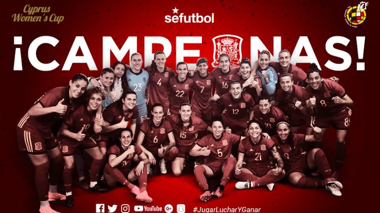 ¡España, campeona de la Cyprus Cup!