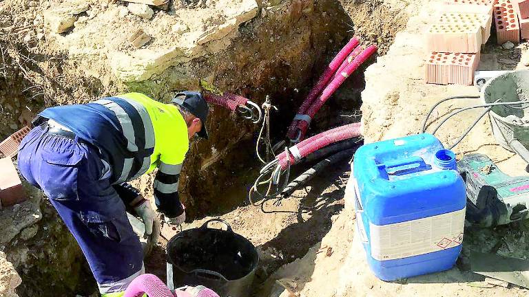 Robo de cable en el parque de Jabalcuz