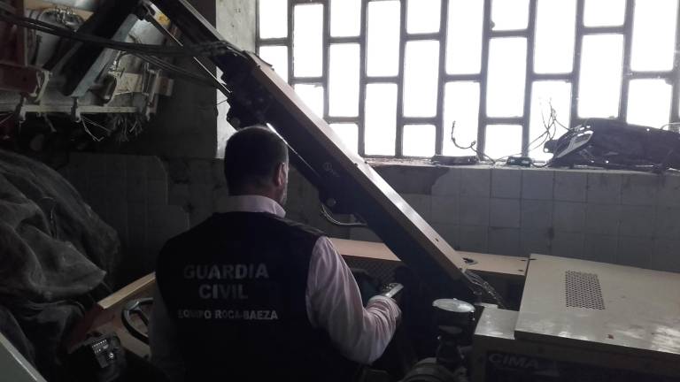 Dos detenidos acusados de robar un “buggy” destinado a la recolección de aceituna