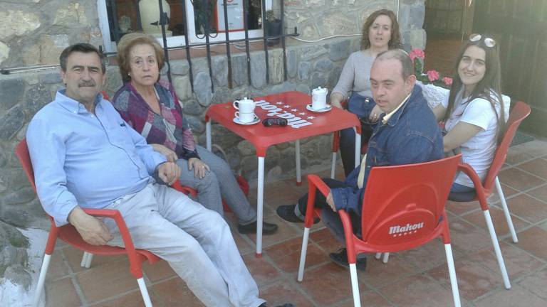 David celebra su cumpleaños en familia