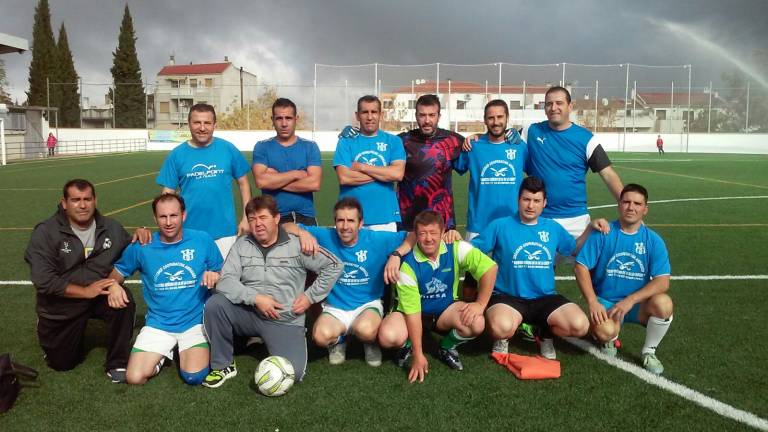 Reencuentro de veteranos del Huesa C. F.