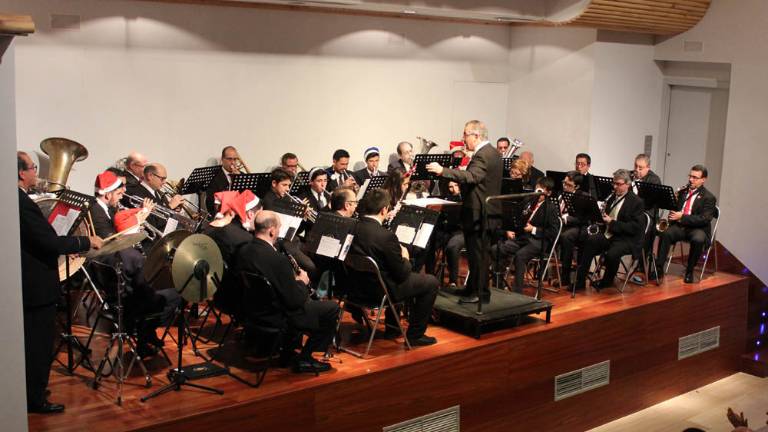 Notas musicales por Navidad