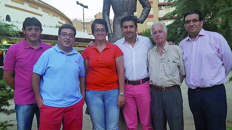 Visita al torero Curro Martínez