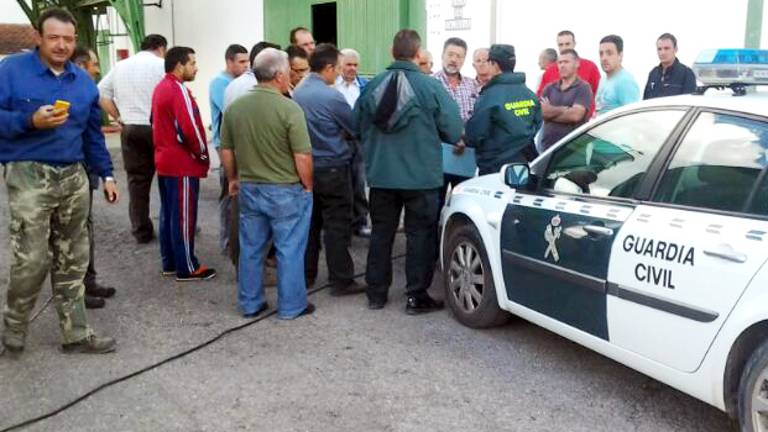 La quema de papeles en una cooperativa se queda en nada