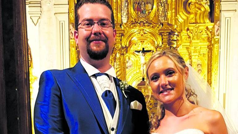 Beatriz García y Eusebio Parrilla se casan