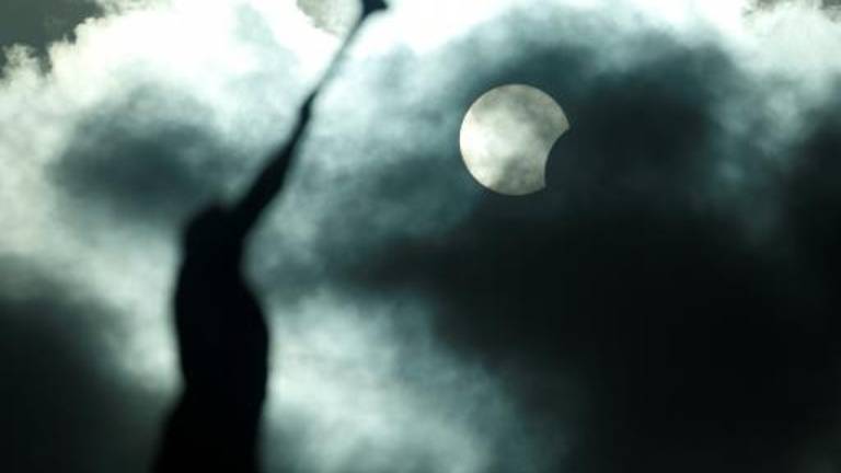 Así se vio el eclipse solar
