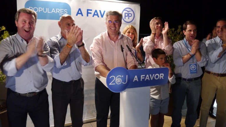 El PP de Jaén celebra su victoria y señala a los socialistas como los grandes perdedores