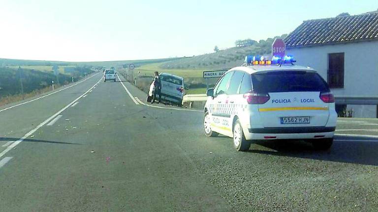 Accidente con un herido en la A-403