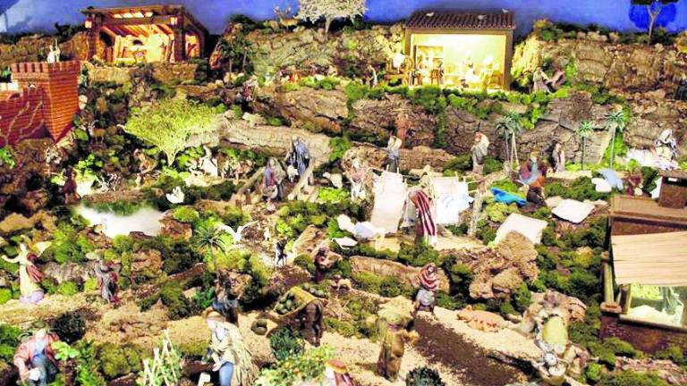 “Mosaico” de belenes para celebrar las citas navideñas