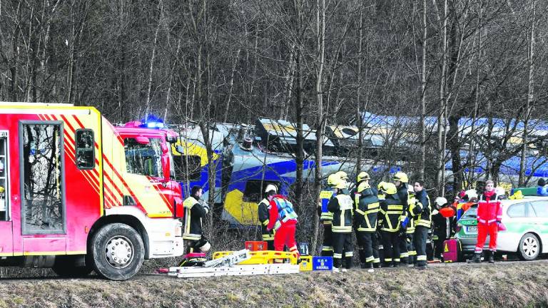 Diez muertos por un choque de trenes
