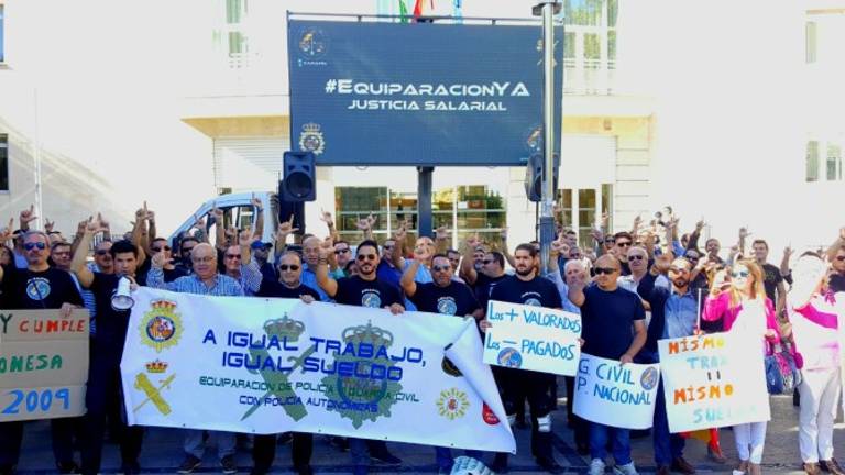 Cs pide la equiparación de salarios entre cuerpos policiales