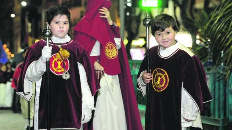 Monaguillos de la Hermandad de El Perdón en Jaén